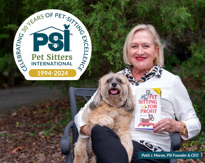 Leading pet-sitter association celebrates 30-year anniversary with promising new industry data