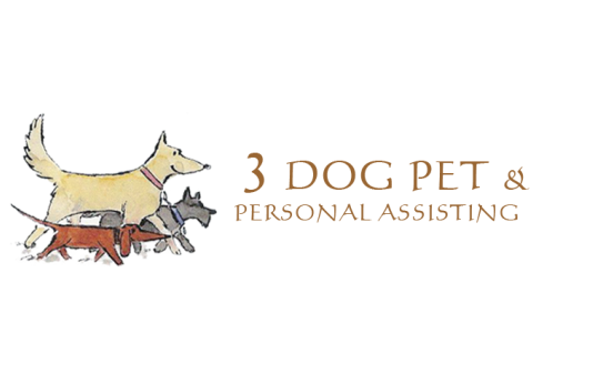 3 Dog Pet and Personal Assisting