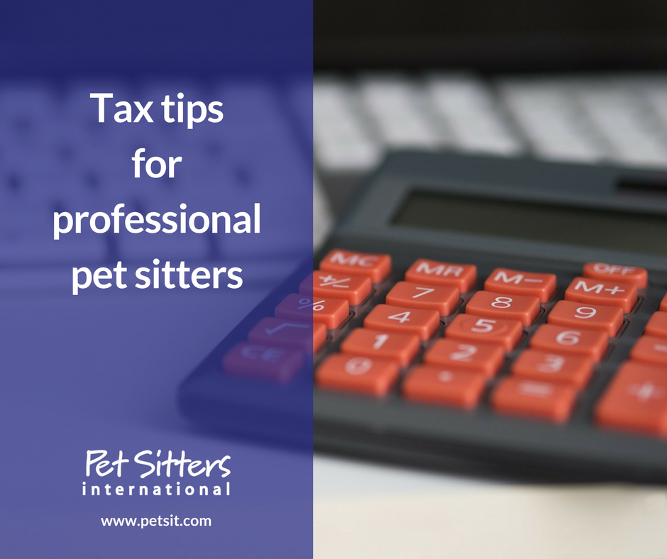 Tax tips for professional pet sitters