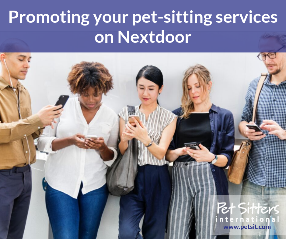 Promoting your pet-sitting services on Nextdoor