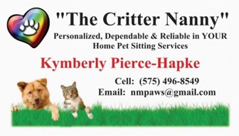 The Critter Nanny with Kymberly Pierce-Hapke